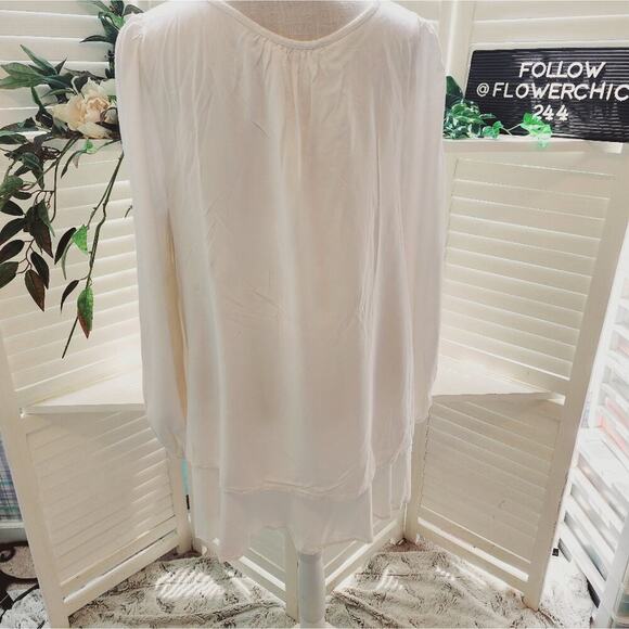 WE THE FREE MEDIUM WHITE OVERSIZED MINI DRESS - Picture 5 of 7